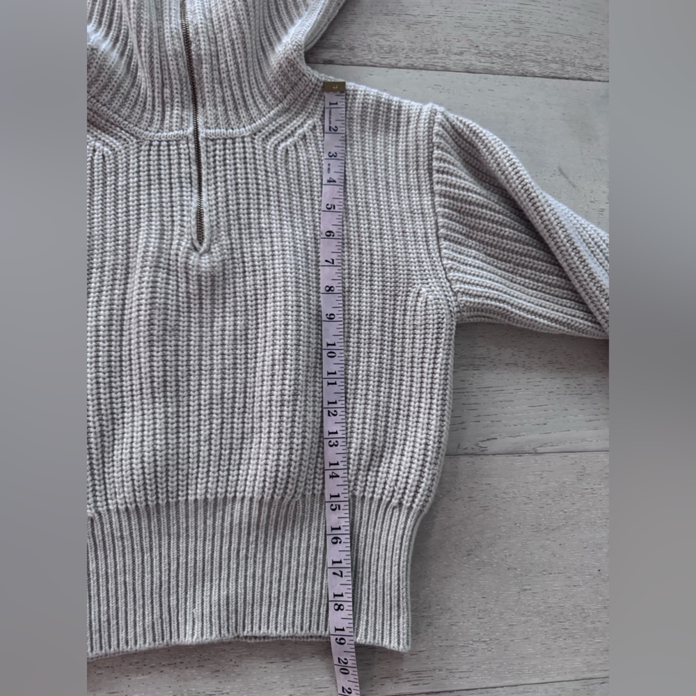 Sandro Paris Emmanuel Zip Up Jumper wool blend - Picture 8 of 11